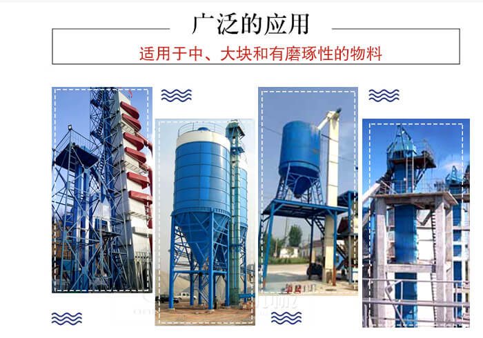 鬥式提升機主要適用範圍主要是化工，糧食，建築材料較多。
