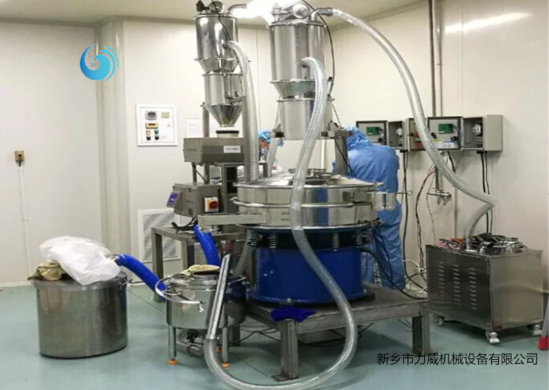 草酸粉末分級搖擺篩和榴莲视频最新版相比產量大小
