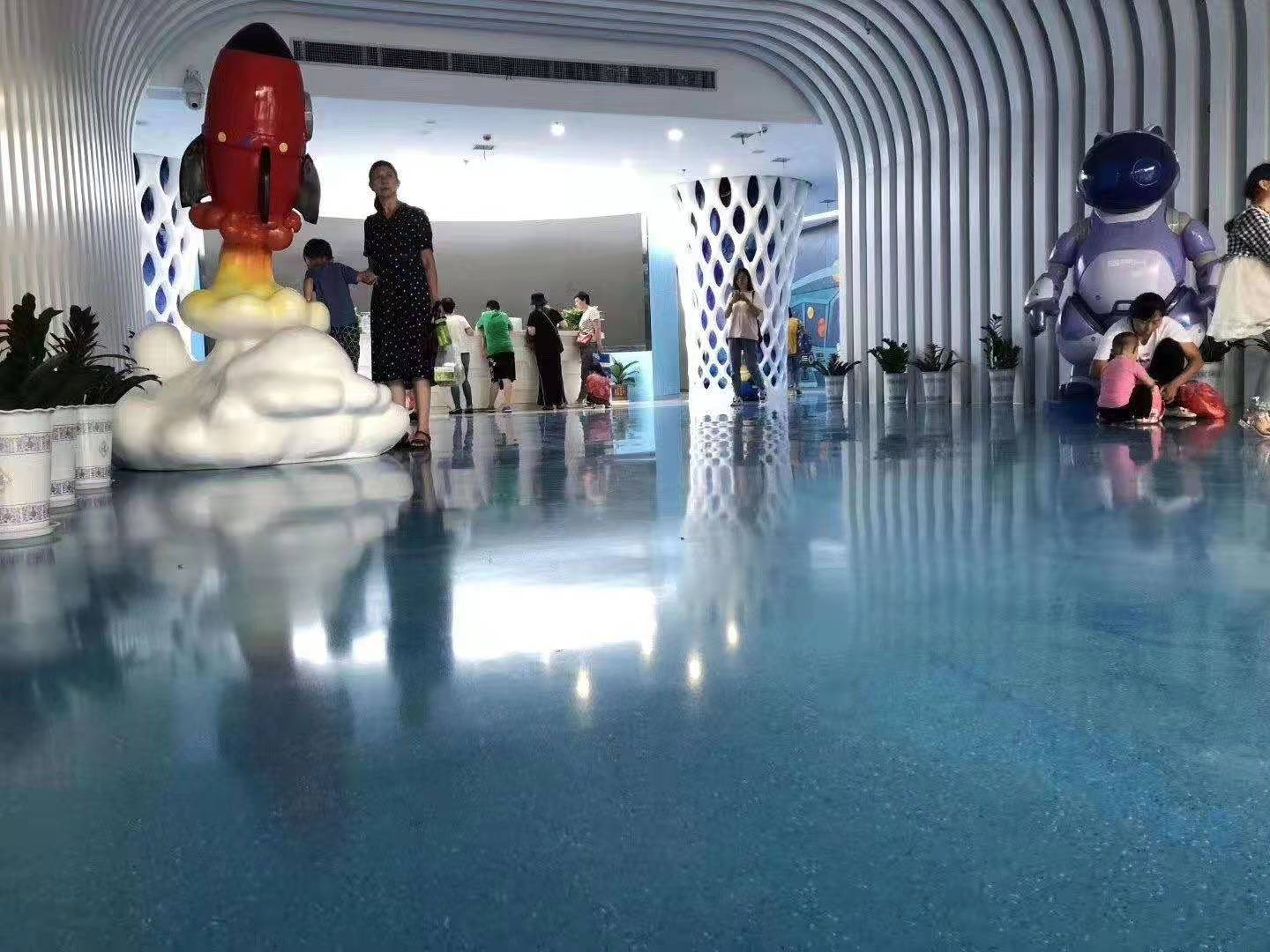 環氧磨石地麵圖片