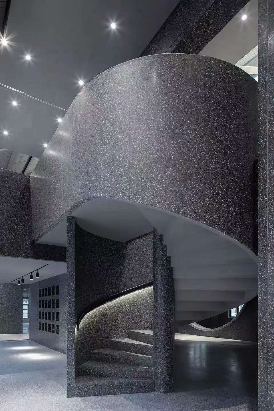 台階水磨石地麵效果圖