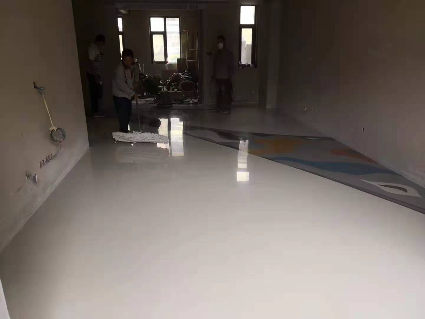 最漂亮的家庭大廳水磨石地麵圖案